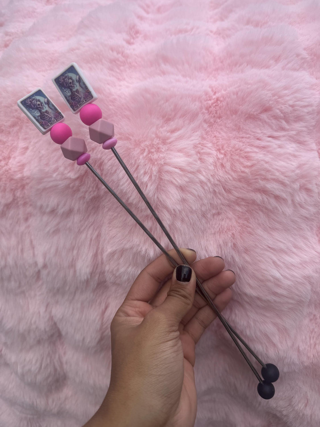 Salty Skeleton Ami Sticks - Crochet Assembly Tool (Set of 2)