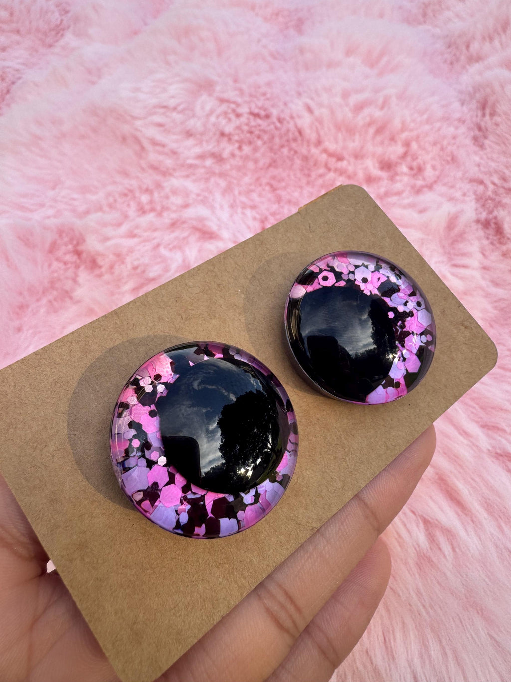 Radioactive Hand-Painted Safety Eyes - Kawaii Amigurumi (20-40mm)