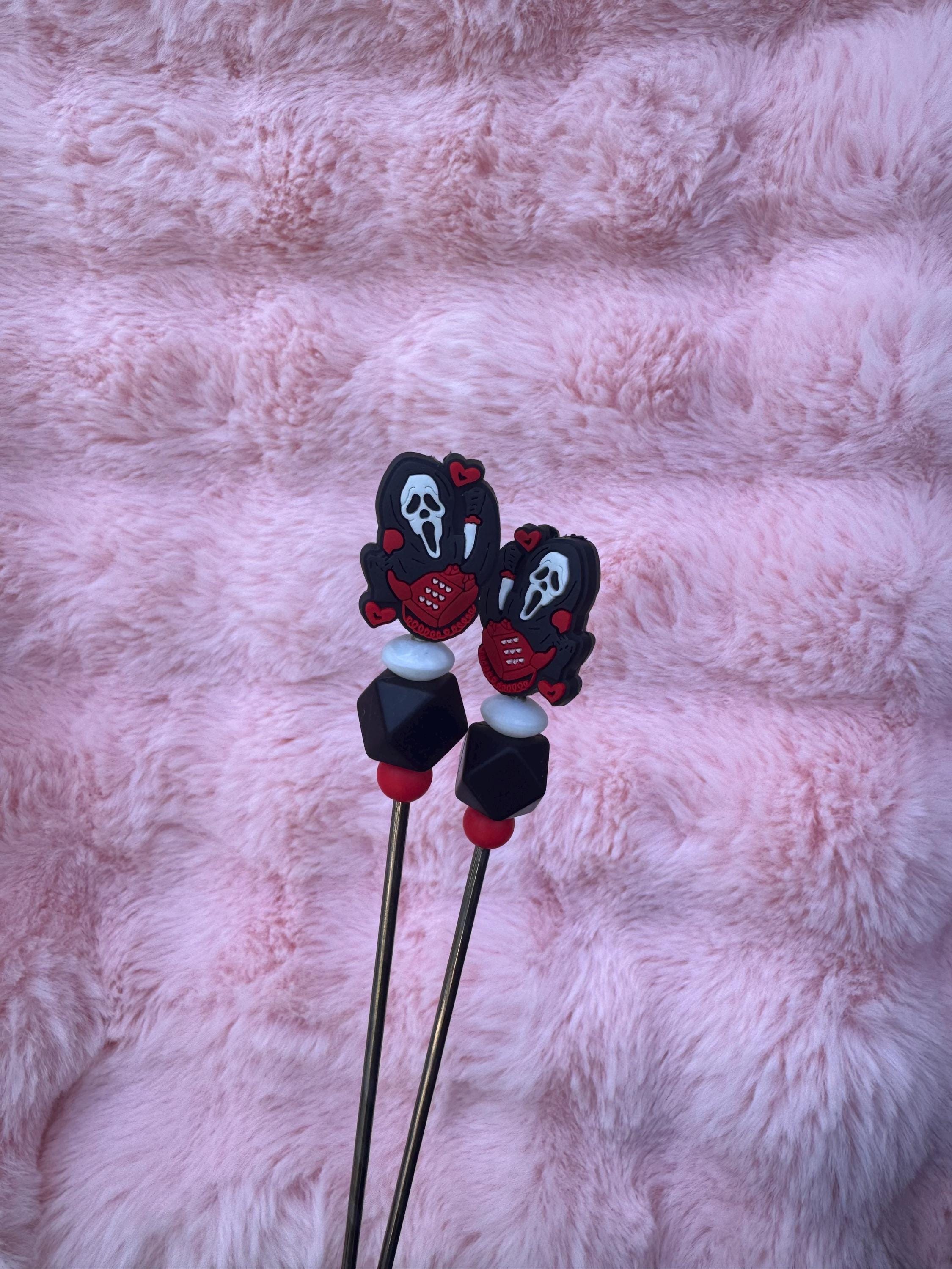 Slasher Ghostie Ami Sticks - Crochet Assembly Tool (Set of 2, 8" or 12")