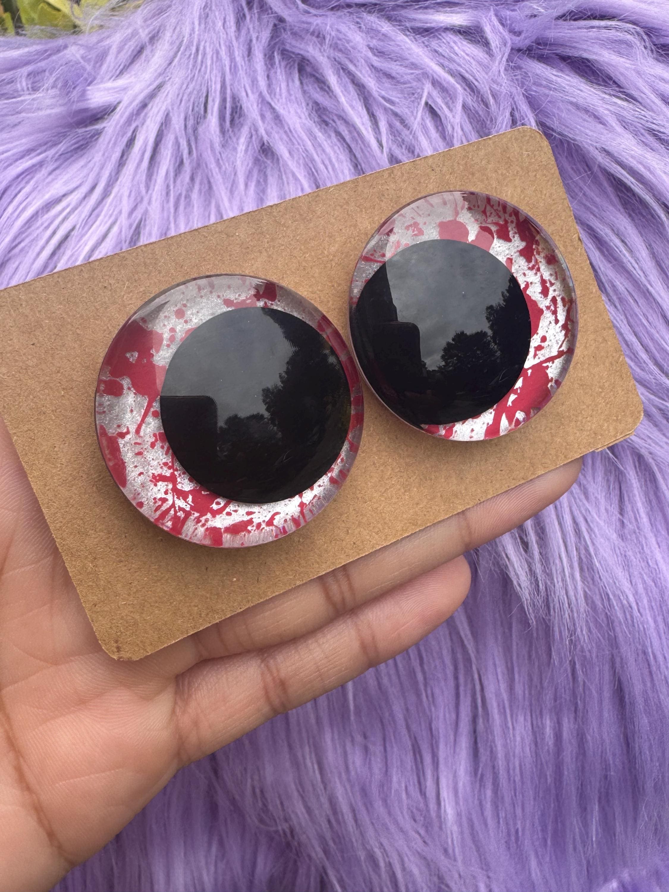 Dexter Hand-Painted Safety Eyes - Amigurumi Crochet (20-40mm)