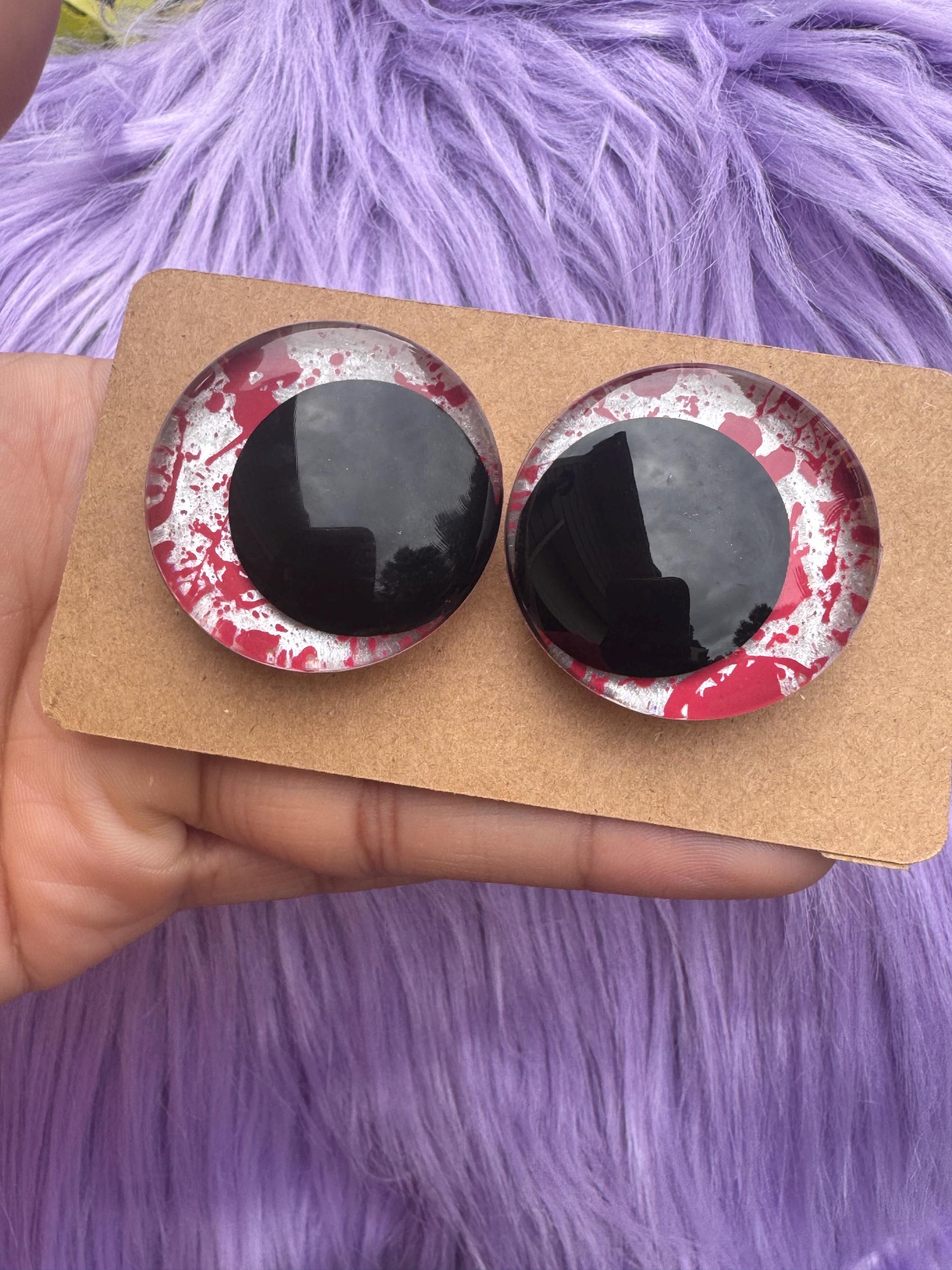 Dexter Hand-Painted Safety Eyes - Amigurumi Crochet (20-40mm)