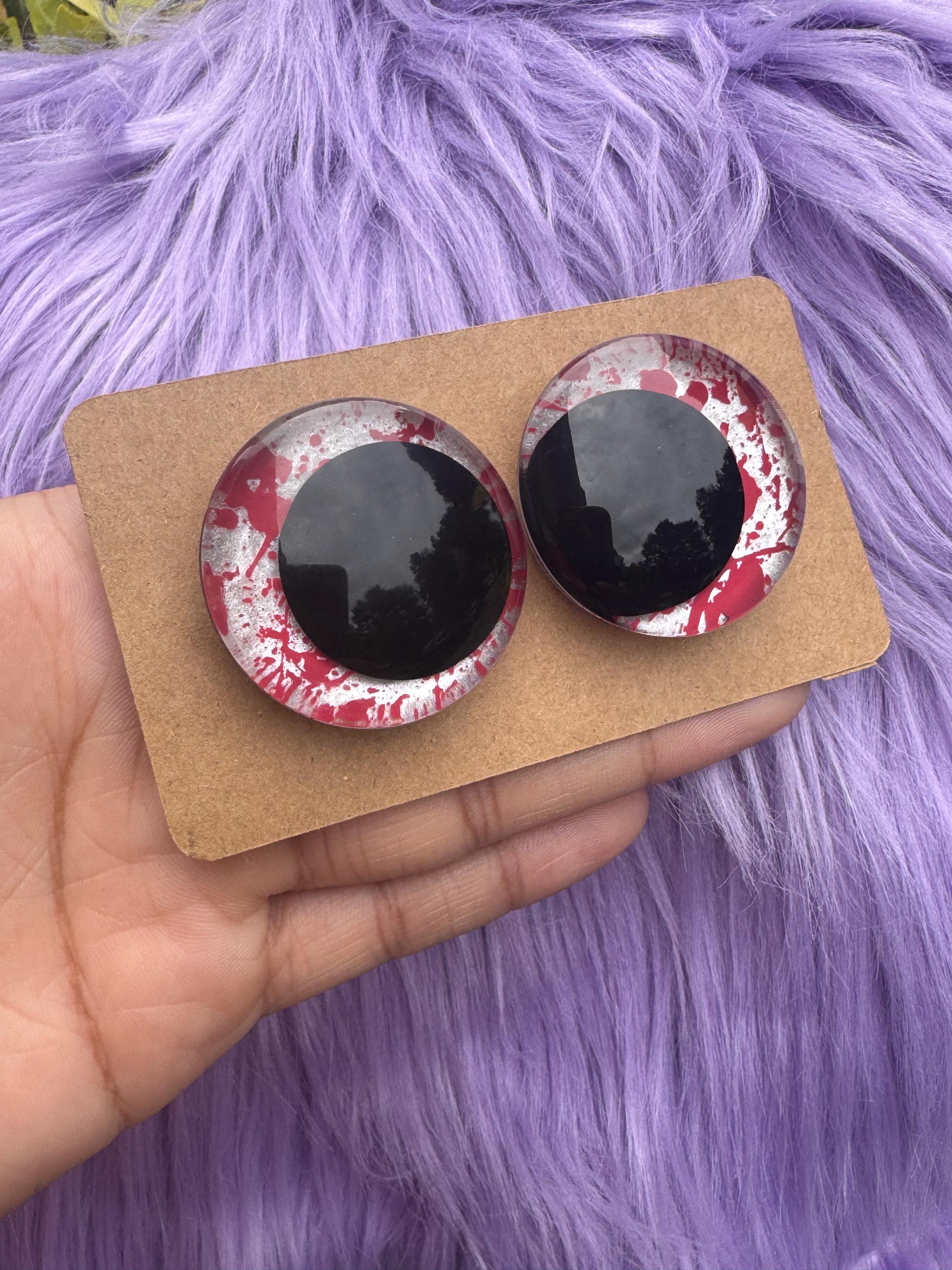 Dexter Hand-Painted Safety Eyes - Amigurumi Crochet (20-40mm)