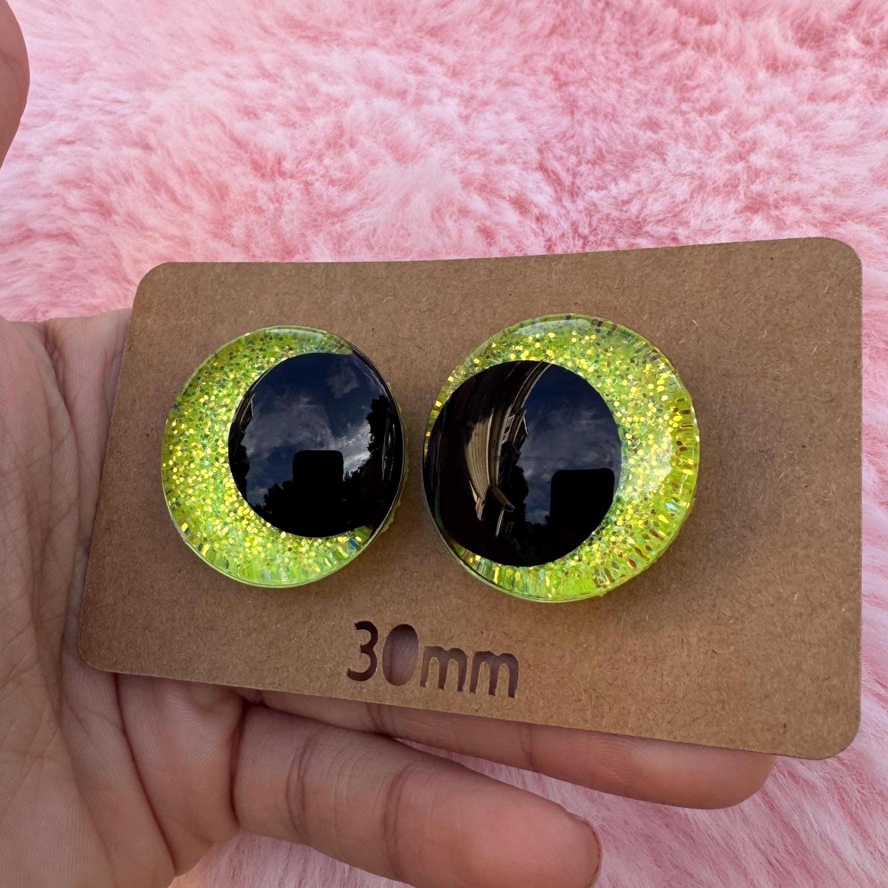 Exorcism Hand-Painted Safety Eyes - Kawaii Amigurumi Crochet (20-40mm)