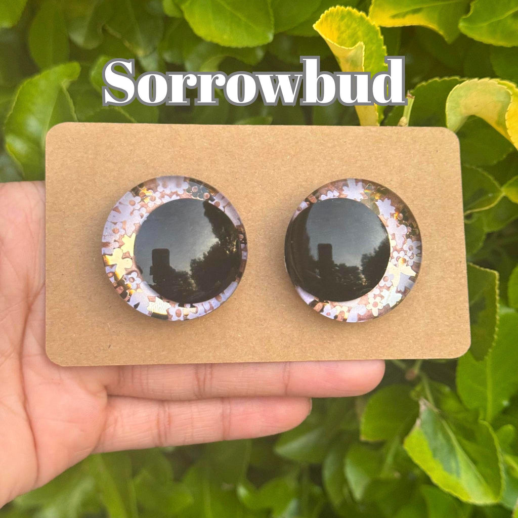 Sorrowbud Hand-Painted Safety Eyes - Amigurumi Crochet (25-40mm)