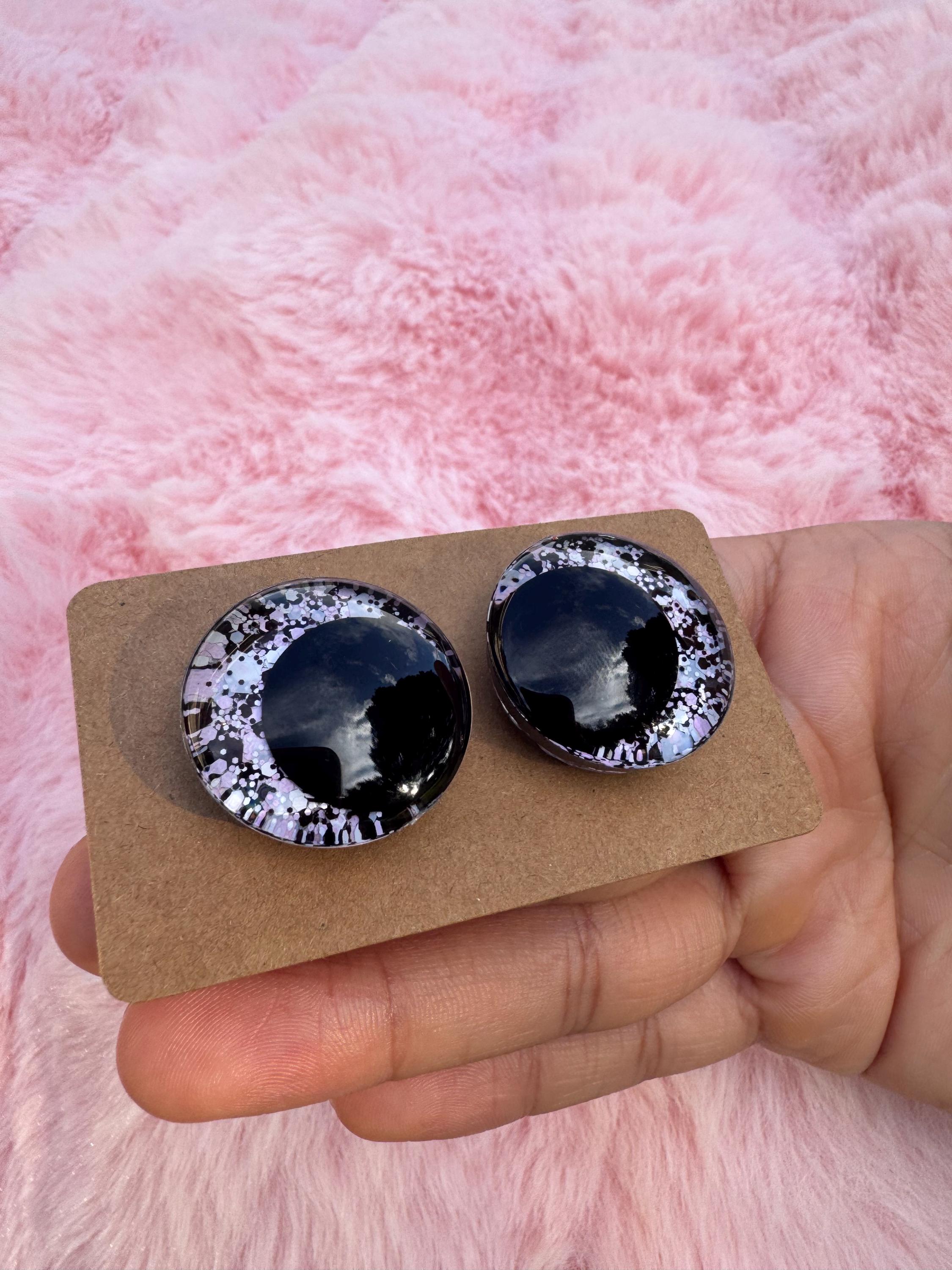 Graveyard Hand-Painted Safety Eyes - Amigurumi Crochet (20-40mm)