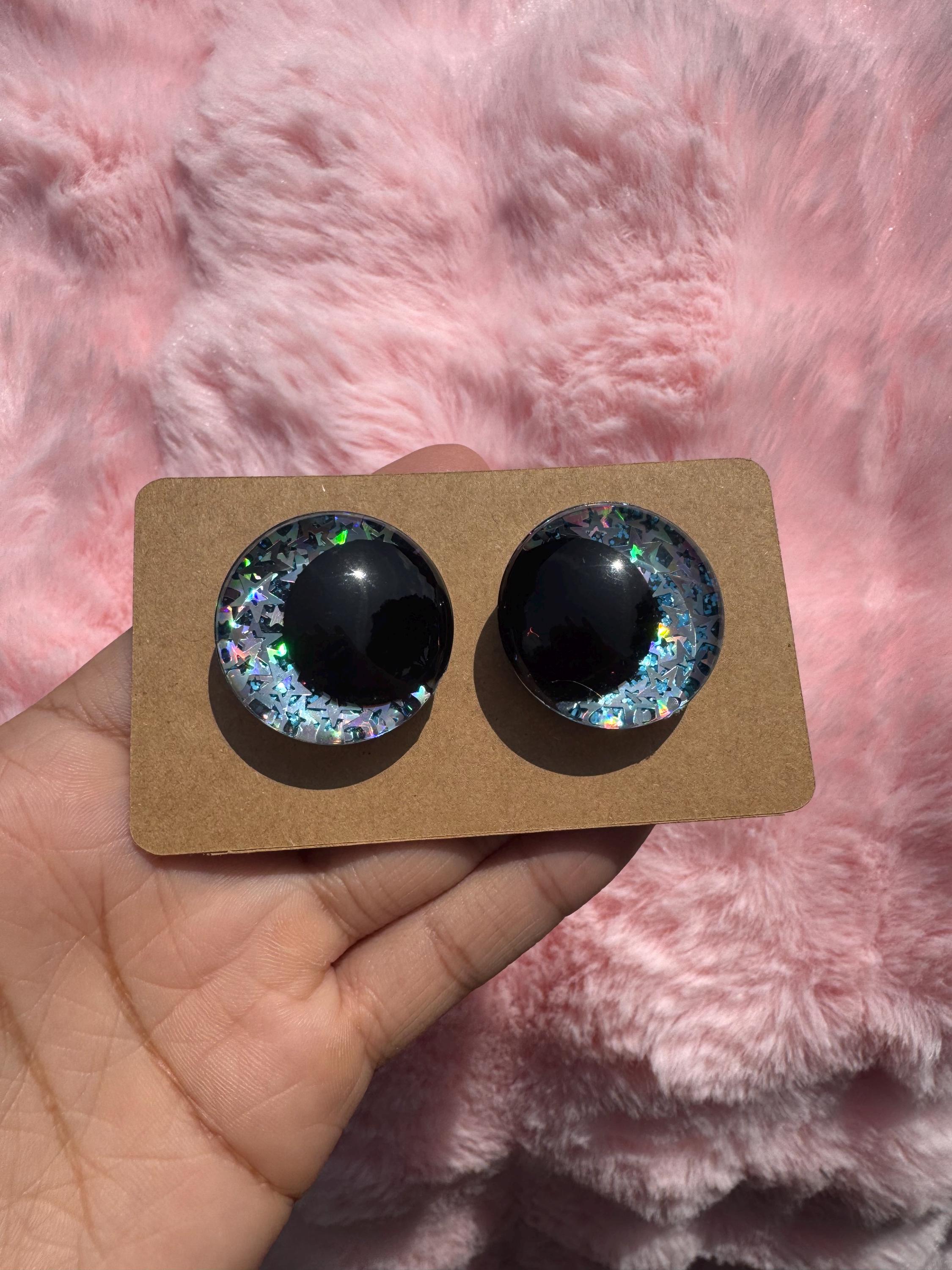 Abyss Hand-Painted Safety Eyes - Amigurumi Crochet (25-40mm)