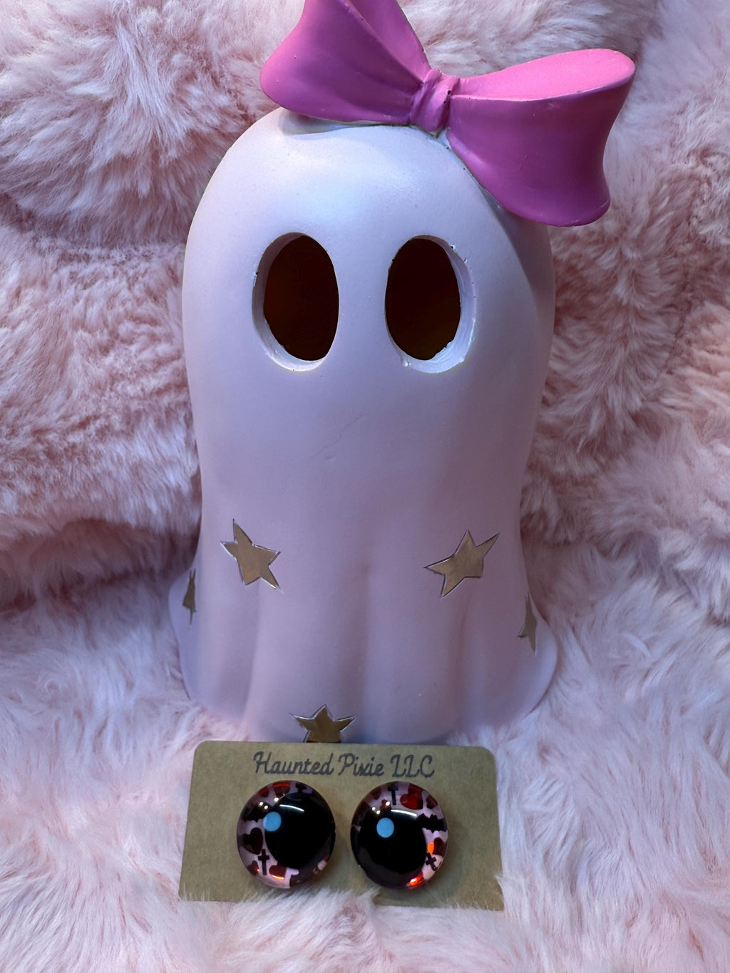 Goth Love Hand-Painted Safety Eyes - Amigurumi Crochet (25-40mm)