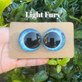Light Furious Hand-Painted Safety Eyes - Amigurumi Crochet (20-40mm)