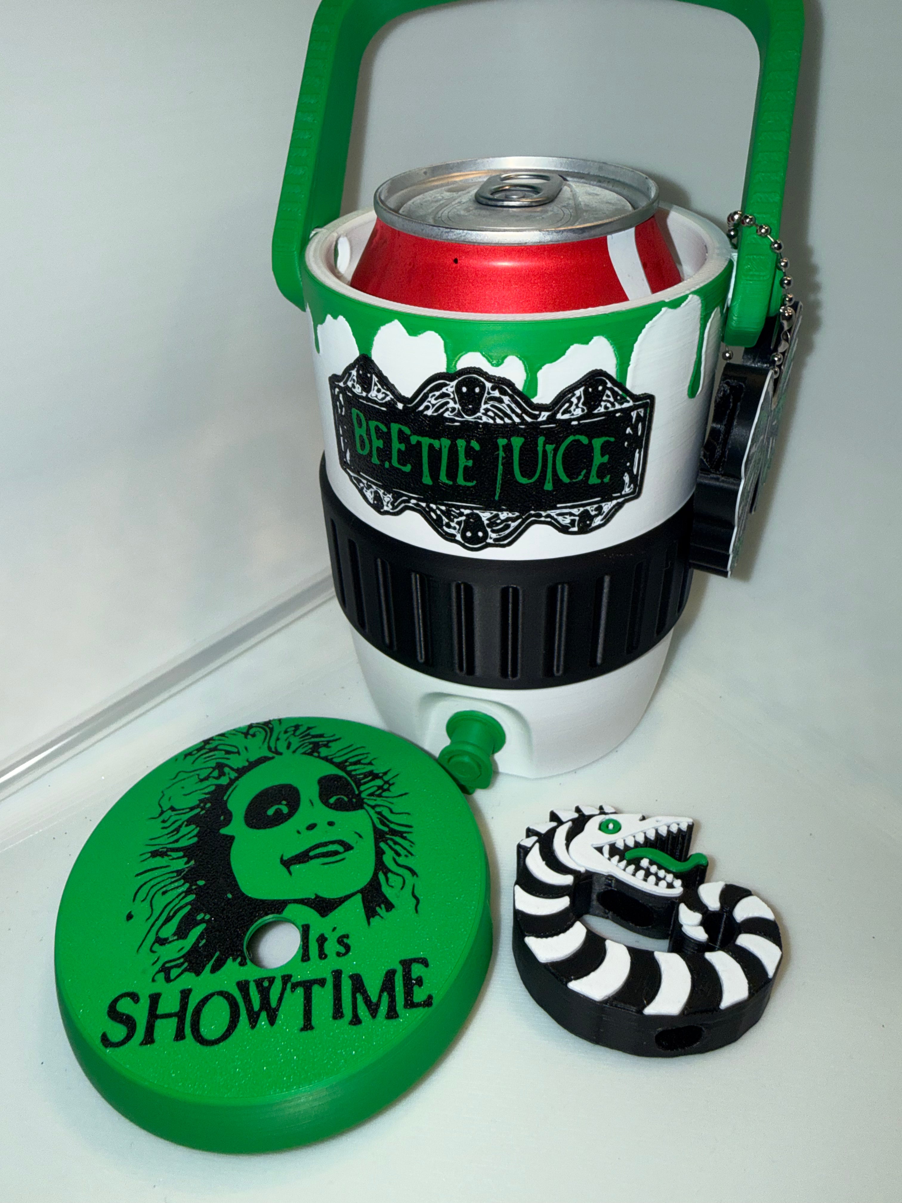 Beetlejuice Can Cooler -12oz regular