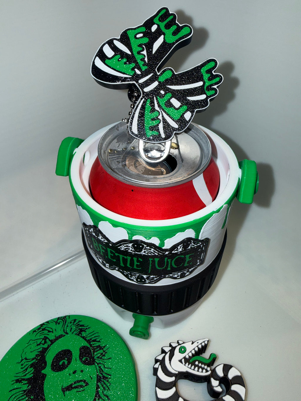 Beetlejuice Can Cooler -12oz regular