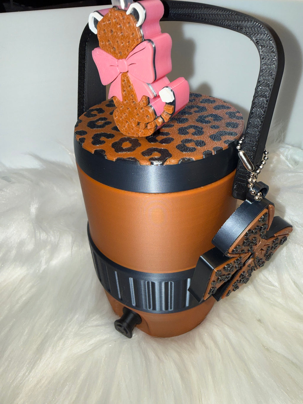 Cheetah Can Cooler -12oz regular