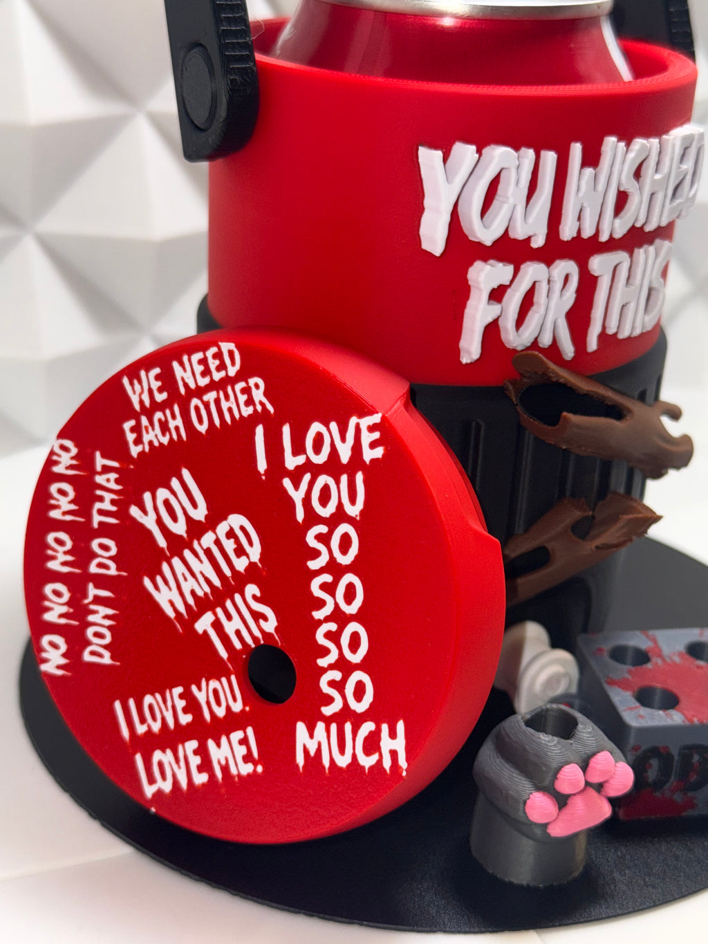 Freaky Nikki 12oz Can Holder