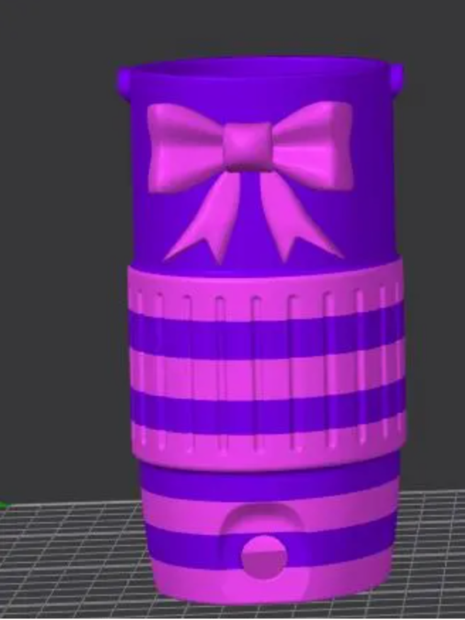 Bow 12oz Skinny Can Holder Digital File