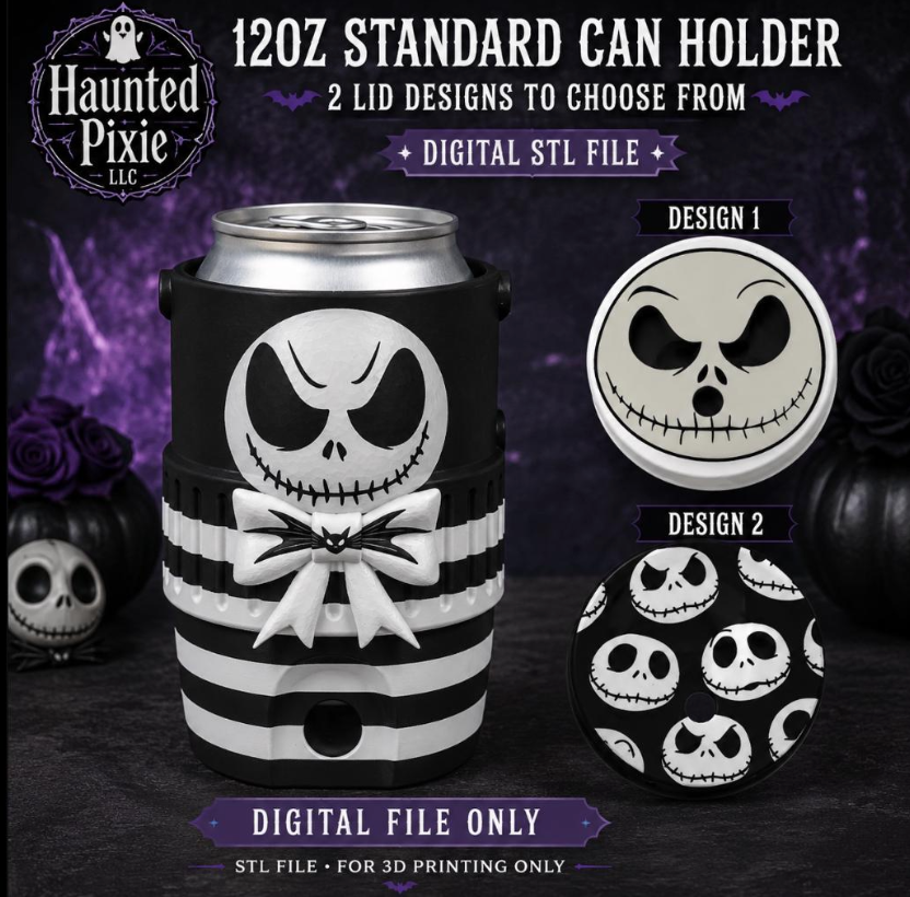 Jackie Boy 12oz Standard Can Holder Digital File