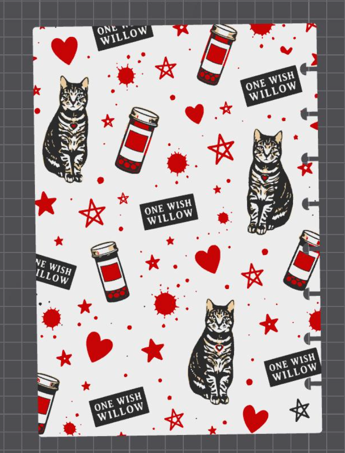 Nikki Obsession Refillable Notebook Digital File