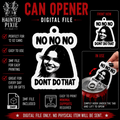 No No No Can Opener Digital File