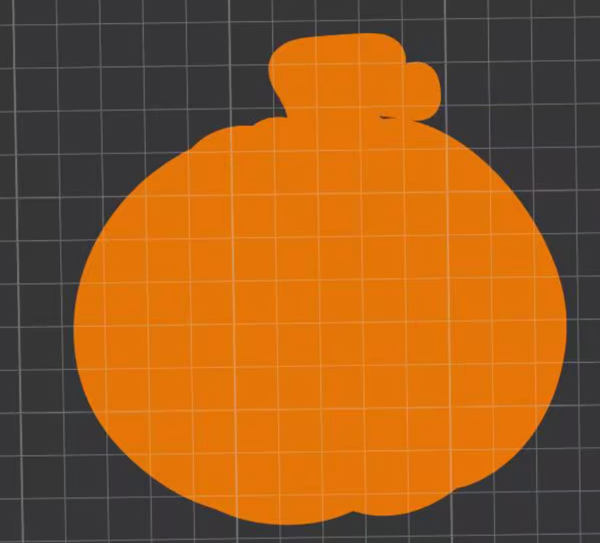 Pumpkin Skull Trinket Tray Digital File