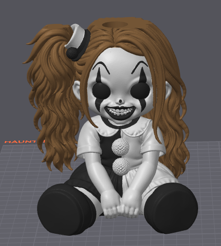 Little Pale Girl Candle Holder/Full Figure