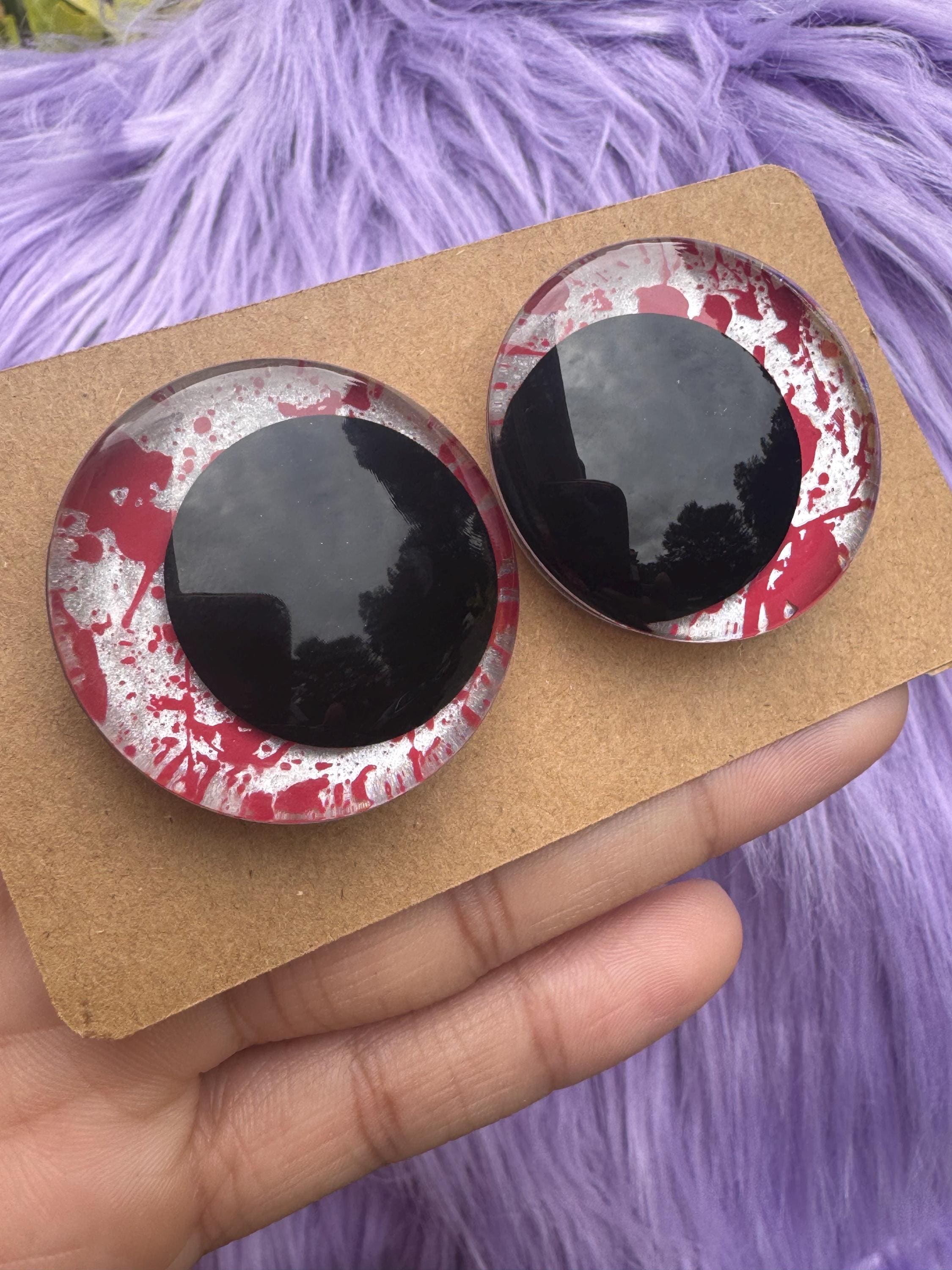 Dexter Hand-Painted Safety Eyes - Amigurumi Crochet (20-40mm)