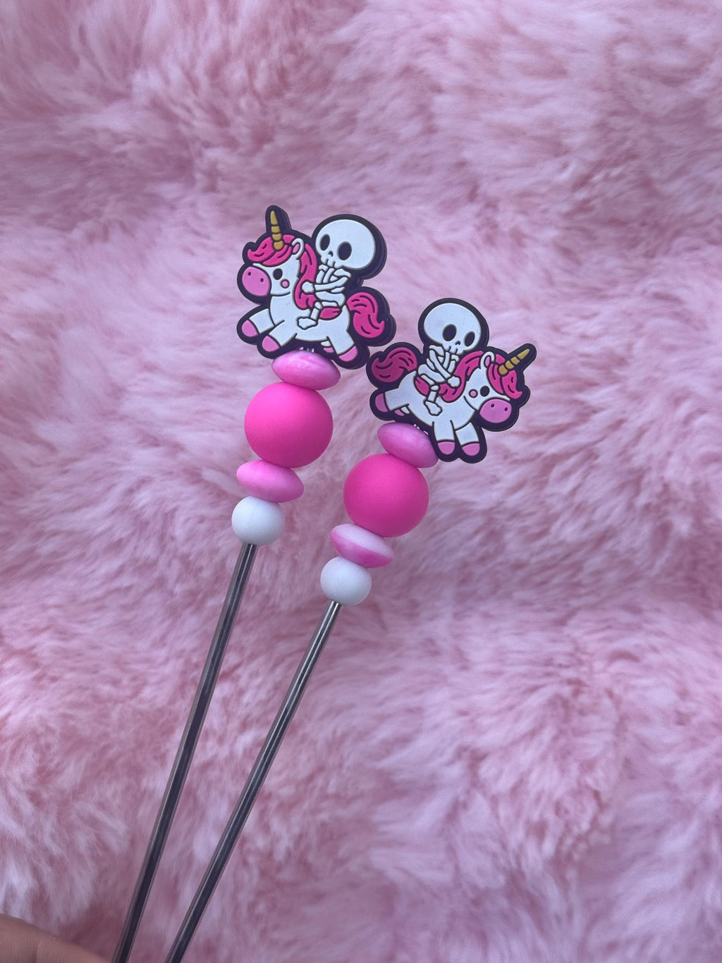 Pink Pony Ami Sticks - Crochet Assembly Tool (Set of 2, 12")