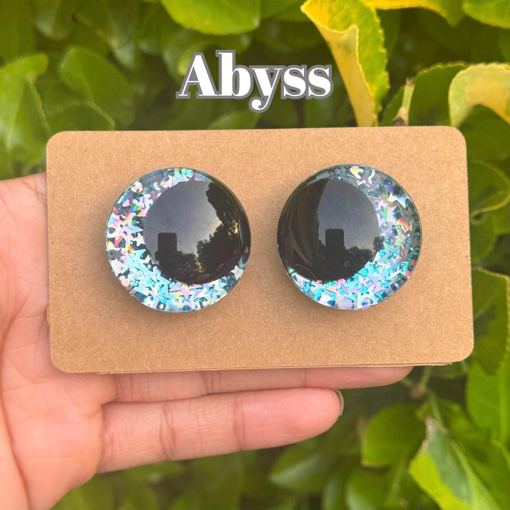 Abyss Hand-Painted Safety Eyes - Amigurumi Crochet (25-40mm)