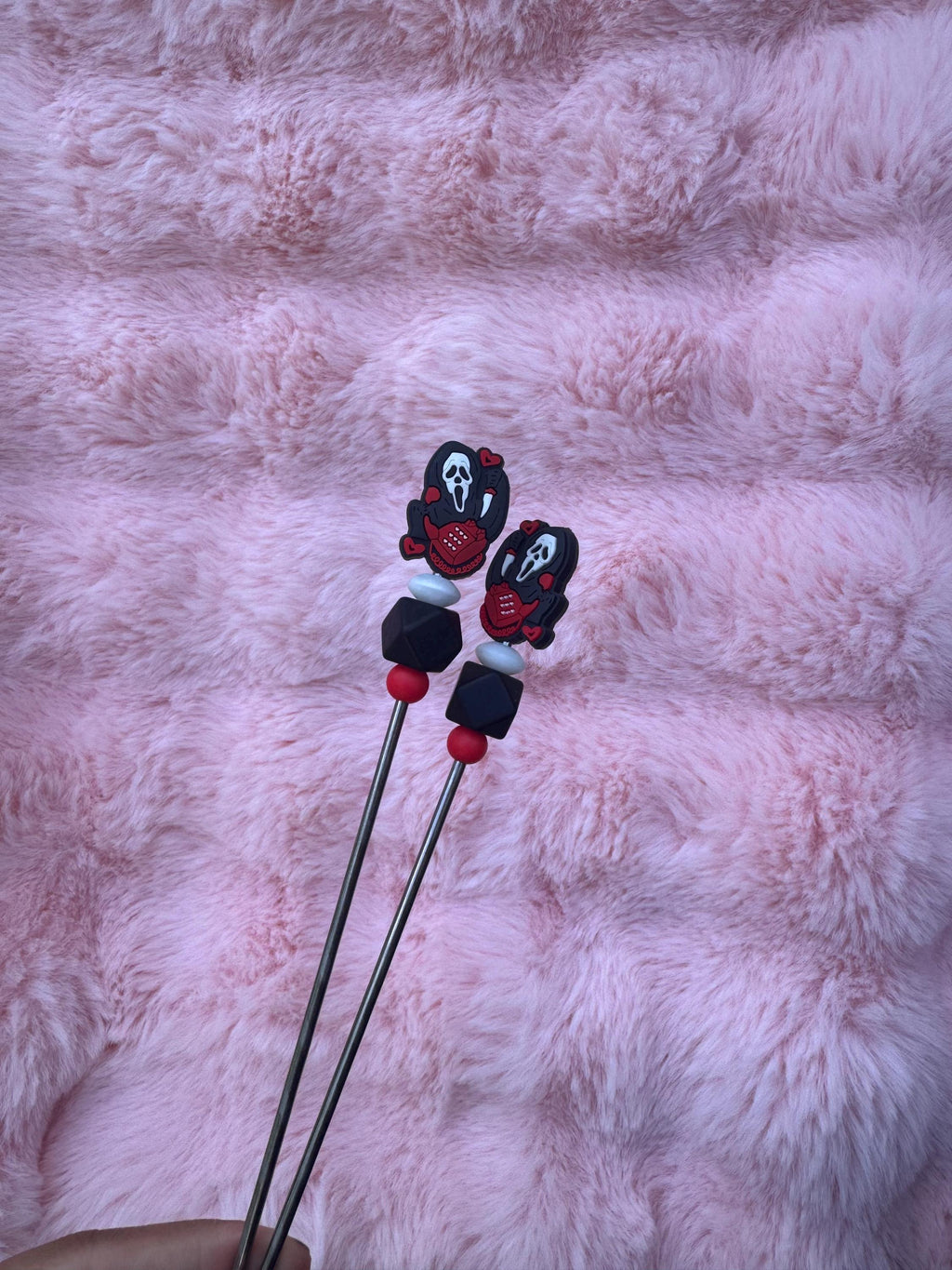 Slasher Ghostie Ami Sticks - Crochet Assembly Tool (Set of 2, 8" or 12")