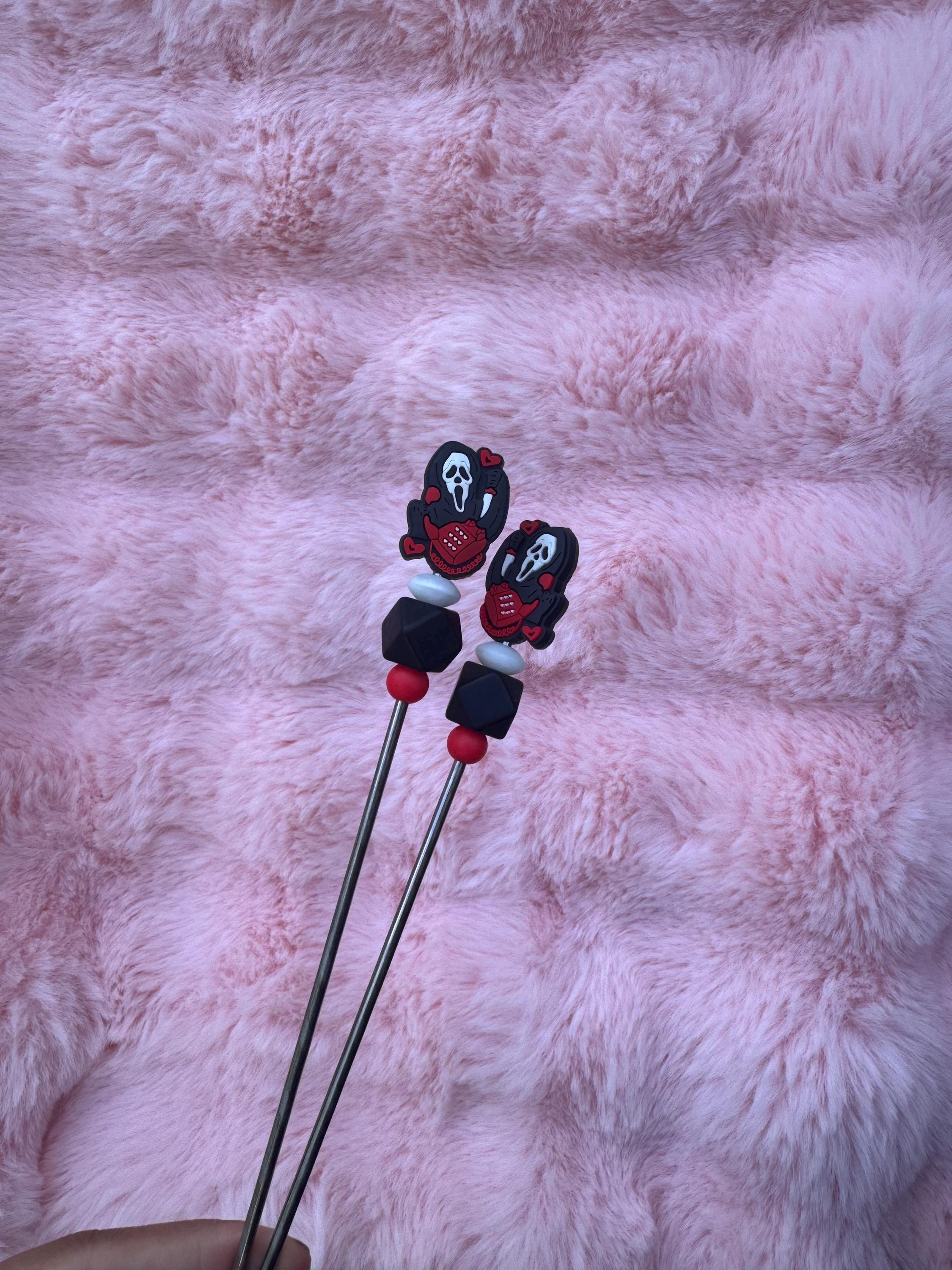 Slasher Ghostie Ami Sticks - Crochet Assembly Tool (Set of 2, 8" or 12")