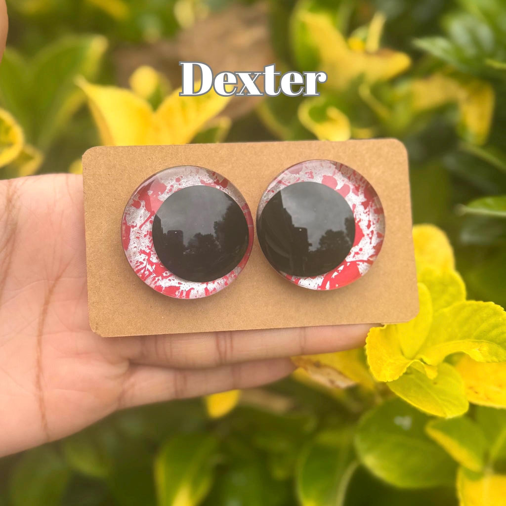 Dexter Hand-Painted Safety Eyes - Amigurumi Crochet (20-40mm)