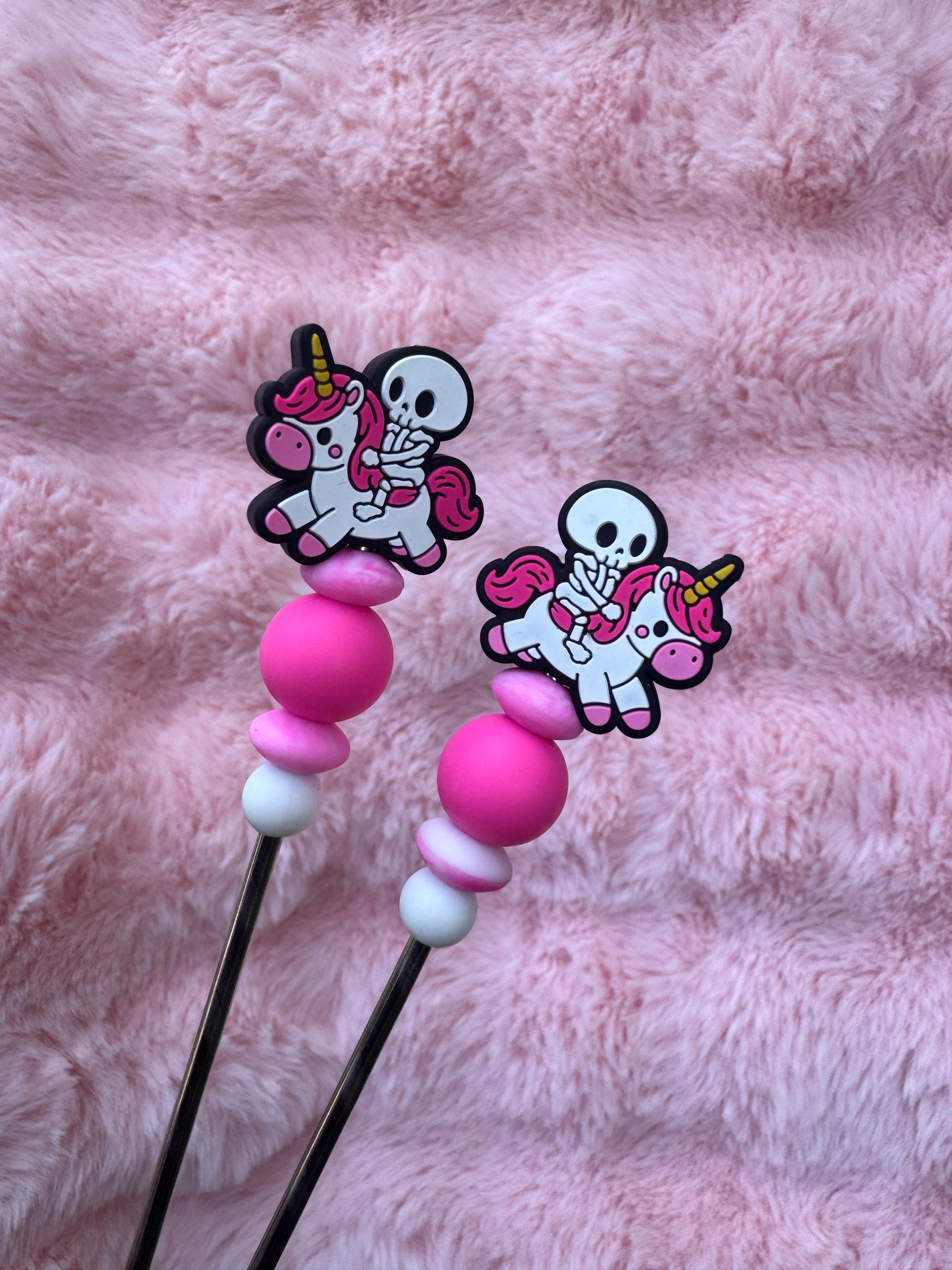 Pink Pony Ami Sticks - Crochet Assembly Tool (Set of 2, 12")