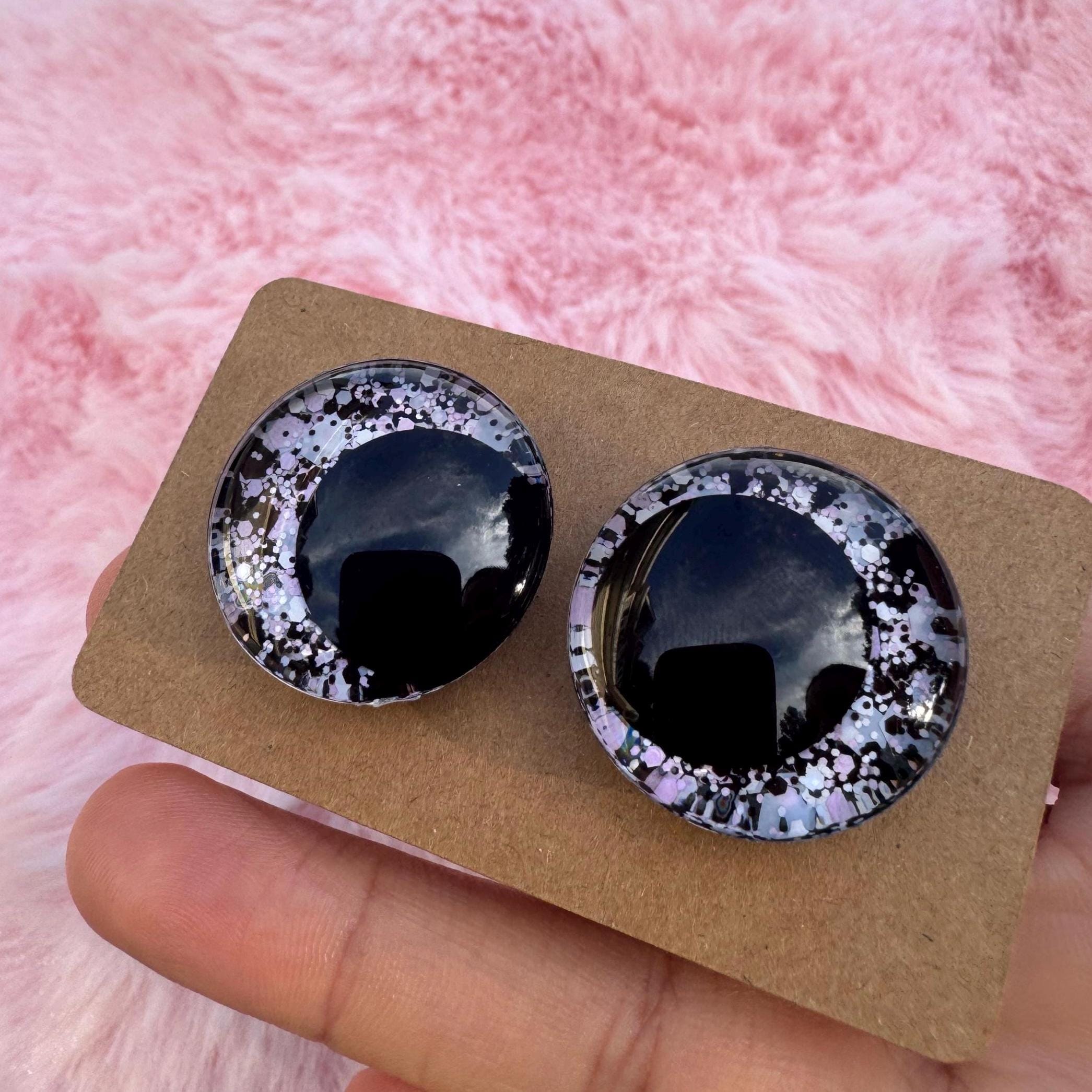Graveyard Hand-Painted Safety Eyes - Amigurumi Crochet (20-40mm)
