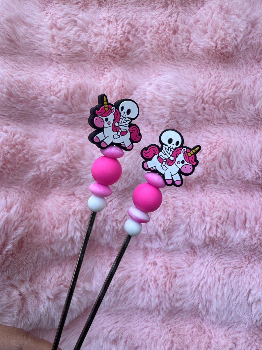 Pink Pony Ami Sticks - Crochet Assembly Tool (Set of 2, 12")