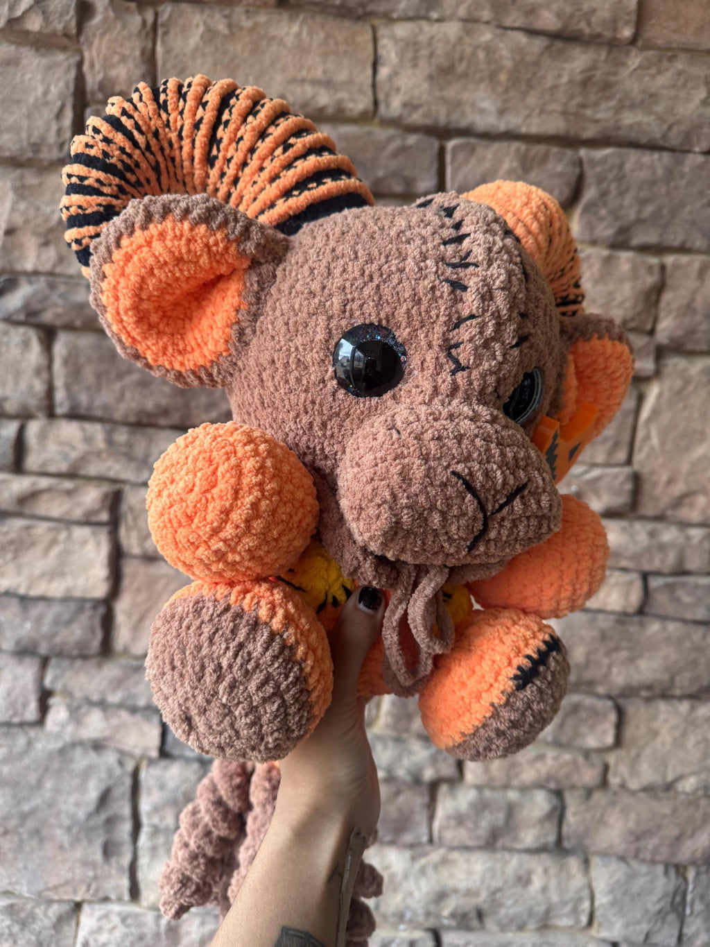 FINISHED Crochet Plushie - Sammy Baphomet