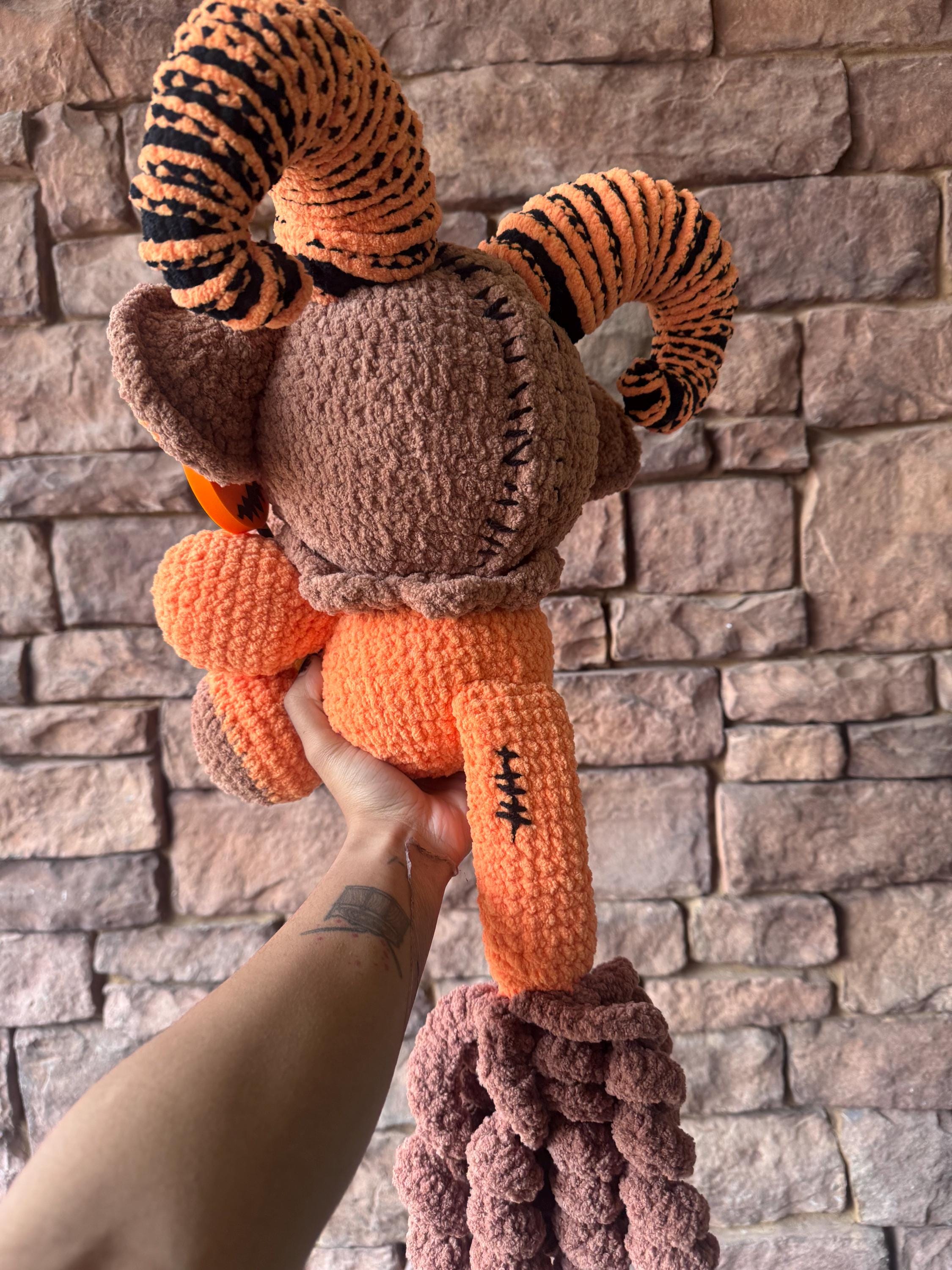 FINISHED Crochet Plushie - Sammy Baphomet