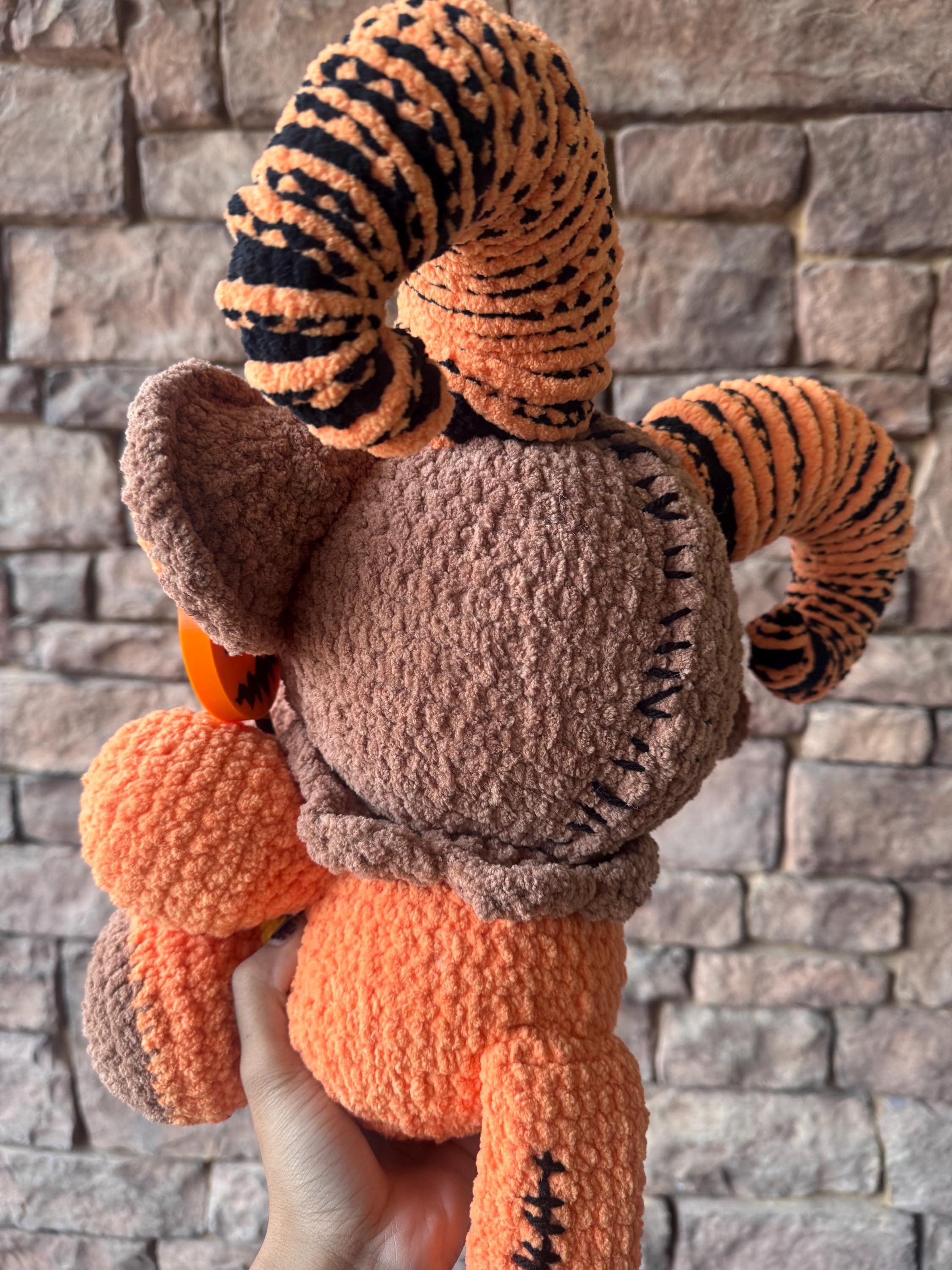 FINISHED Crochet Plushie - Sammy Baphomet