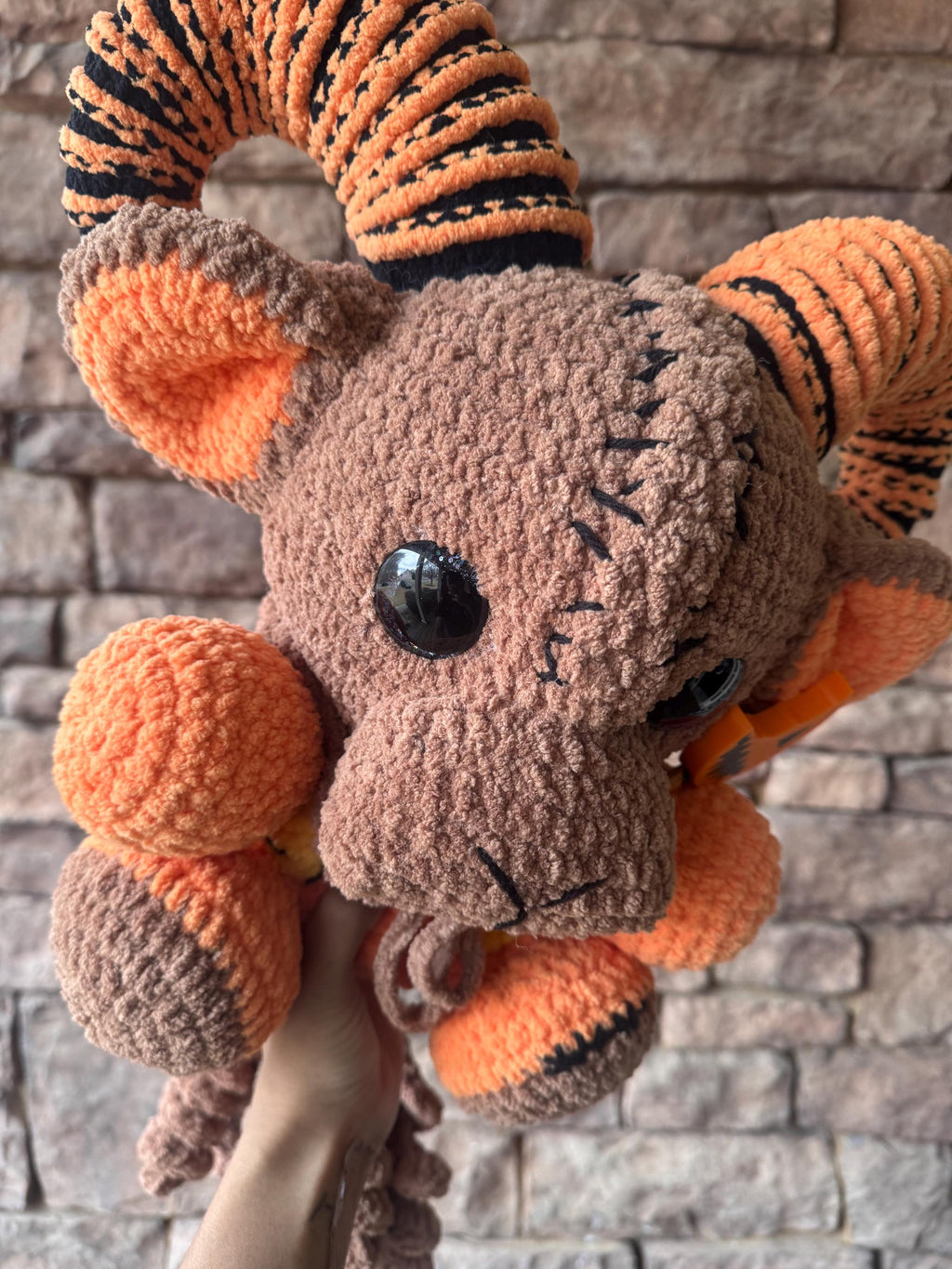 FINISHED Crochet Plushie - Sammy Baphomet