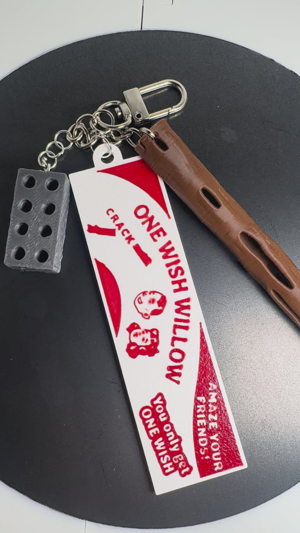 Obsession Inspired Horror Keychain