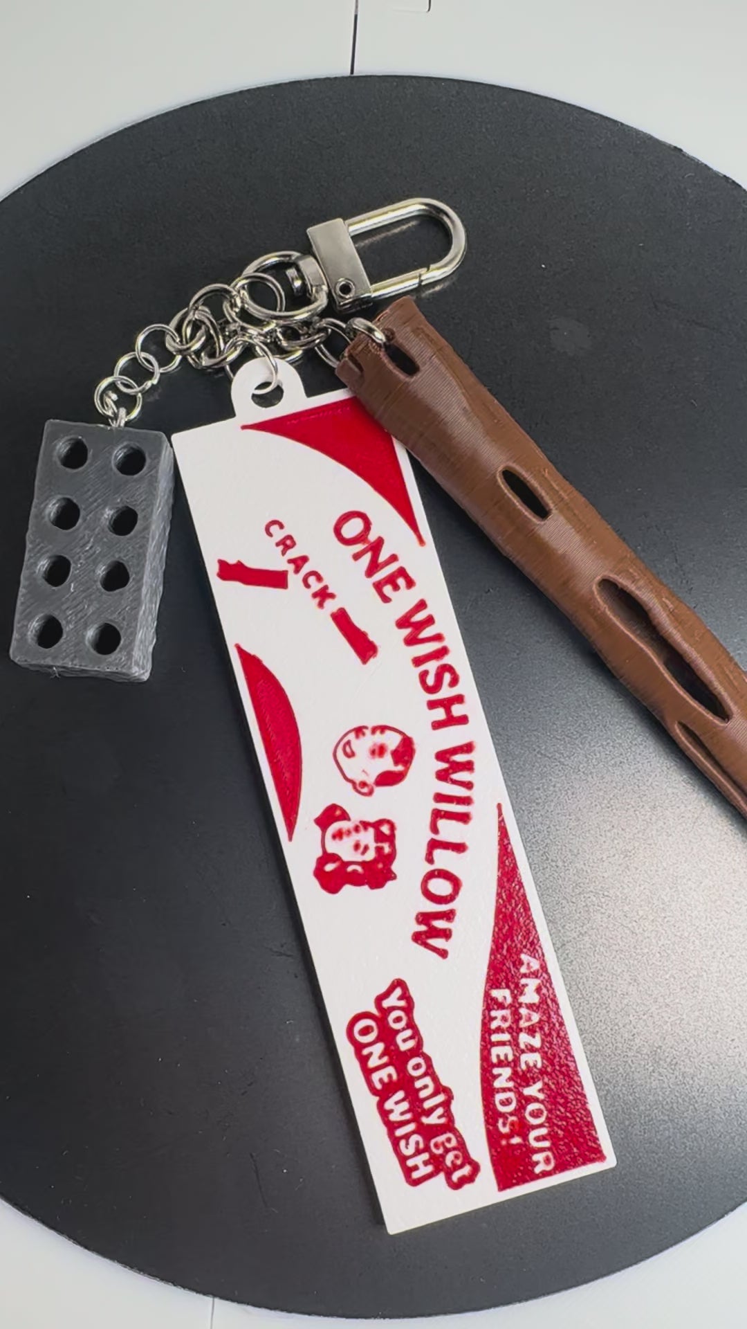 Obsession Inspired Horror Keychain